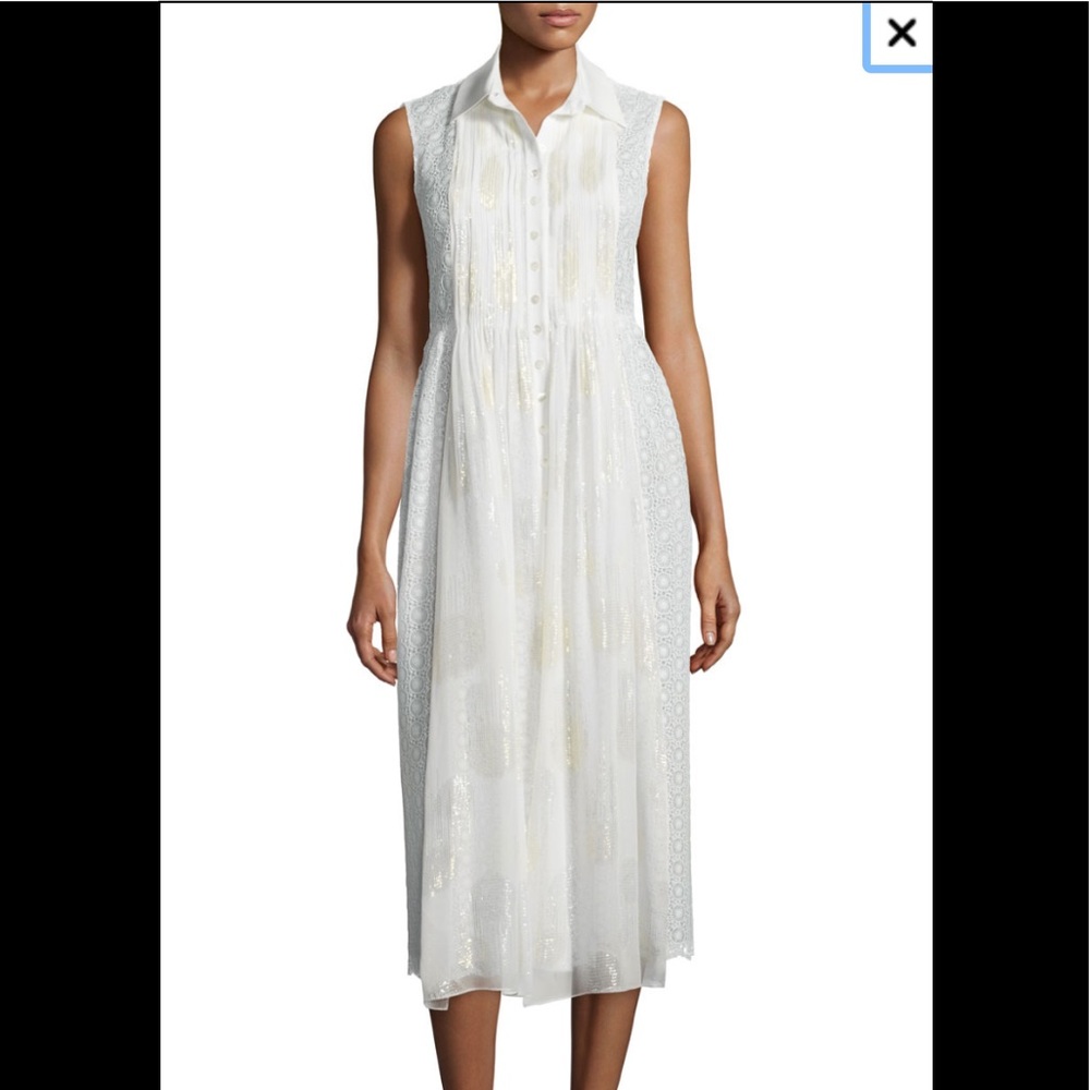 DVF White Nieves dress 12